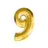 Toptan Altın ve Gümüş Renk Rakam Şeklinde Folyo Balon 40 inç