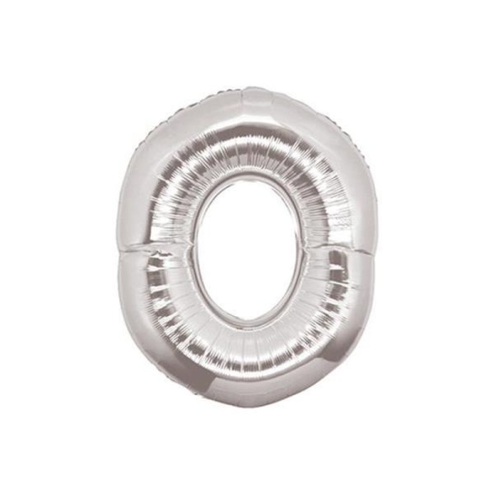 Toptan Altın ve Gümüş Renk Rakam Şeklinde Folyo Balon 40 inç