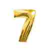 Toptan Altın ve Gümüş Renk Rakam Şeklinde Folyo Balon 40 inç