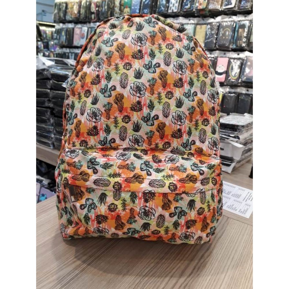 Toptan Ananas Kaktüs Hayvan Baskılı Sırt Çantası