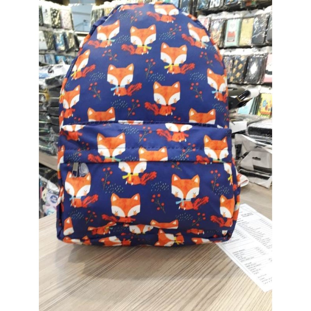 Toptan Ananas Kaktüs Hayvan Baskılı Sırt Çantası