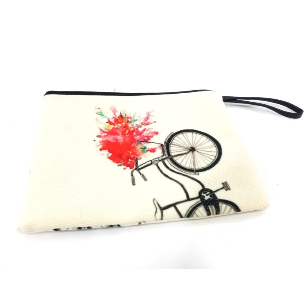 Toptan Baskılı Makyaj El Çantası