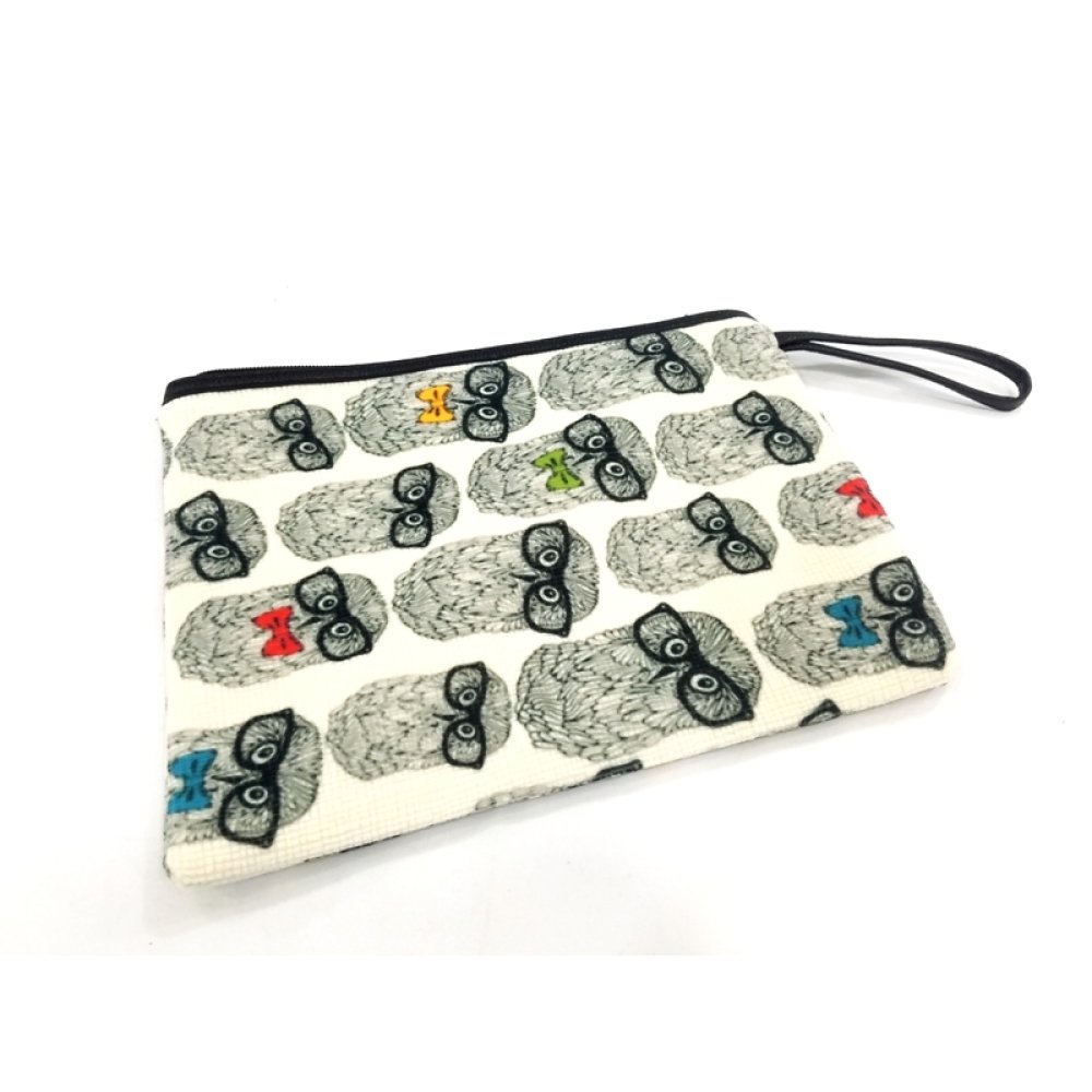 Toptan Baskılı Makyaj El Çantası