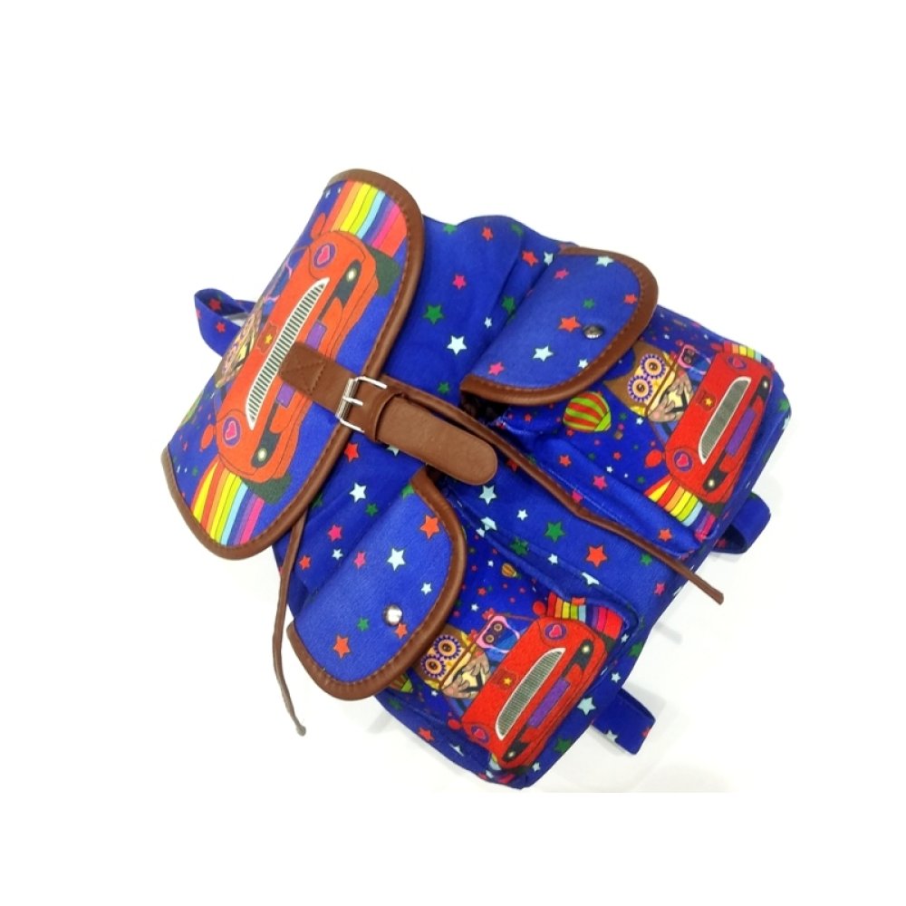 Toptan Baykuş Desenli Sırt Çantaları