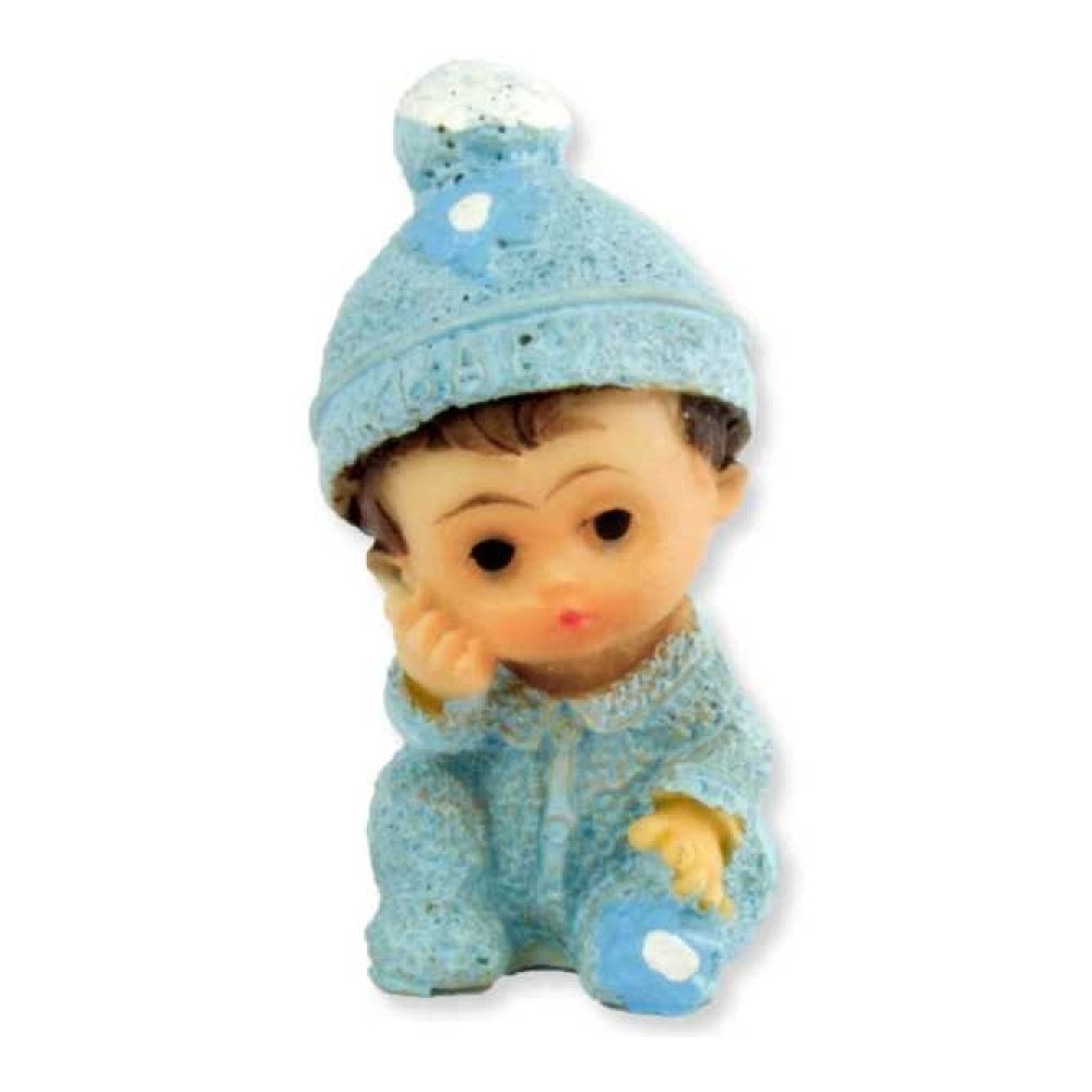 Toptan Bebek Şekeri İçin Simli Oturan Bebek