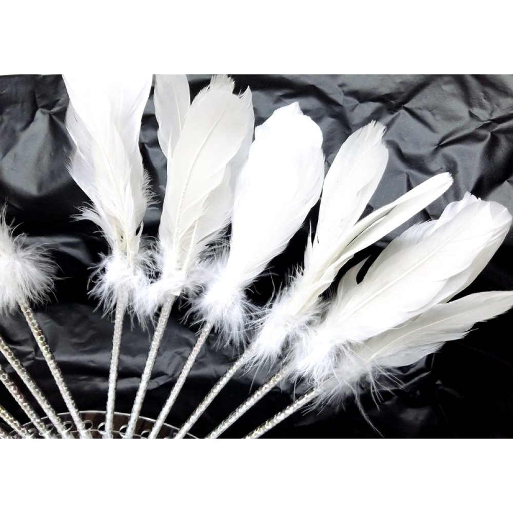 Toptan Beyaz Tüylü Nikah İçin Tükenmez Kalem