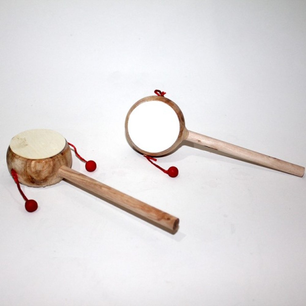 Toptan Büyük Boy Ahşap El Davulu