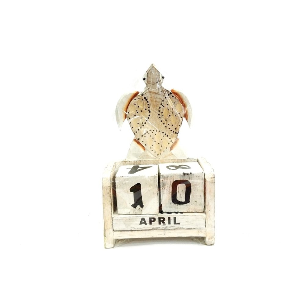 Toptan Büyük Boy Hayvan Figürlü Ahşap Takvim