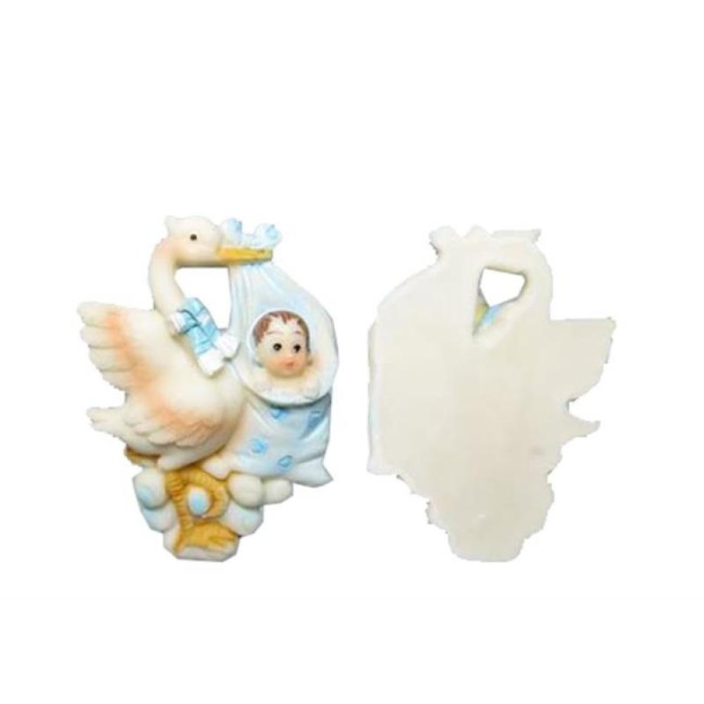 Toptan Büyük Boy Leylekli Bebek Şekeri Bibloları