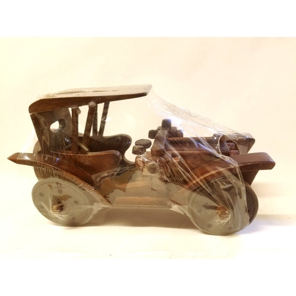 Büyük Boy Nostaljik Ahşap Araba