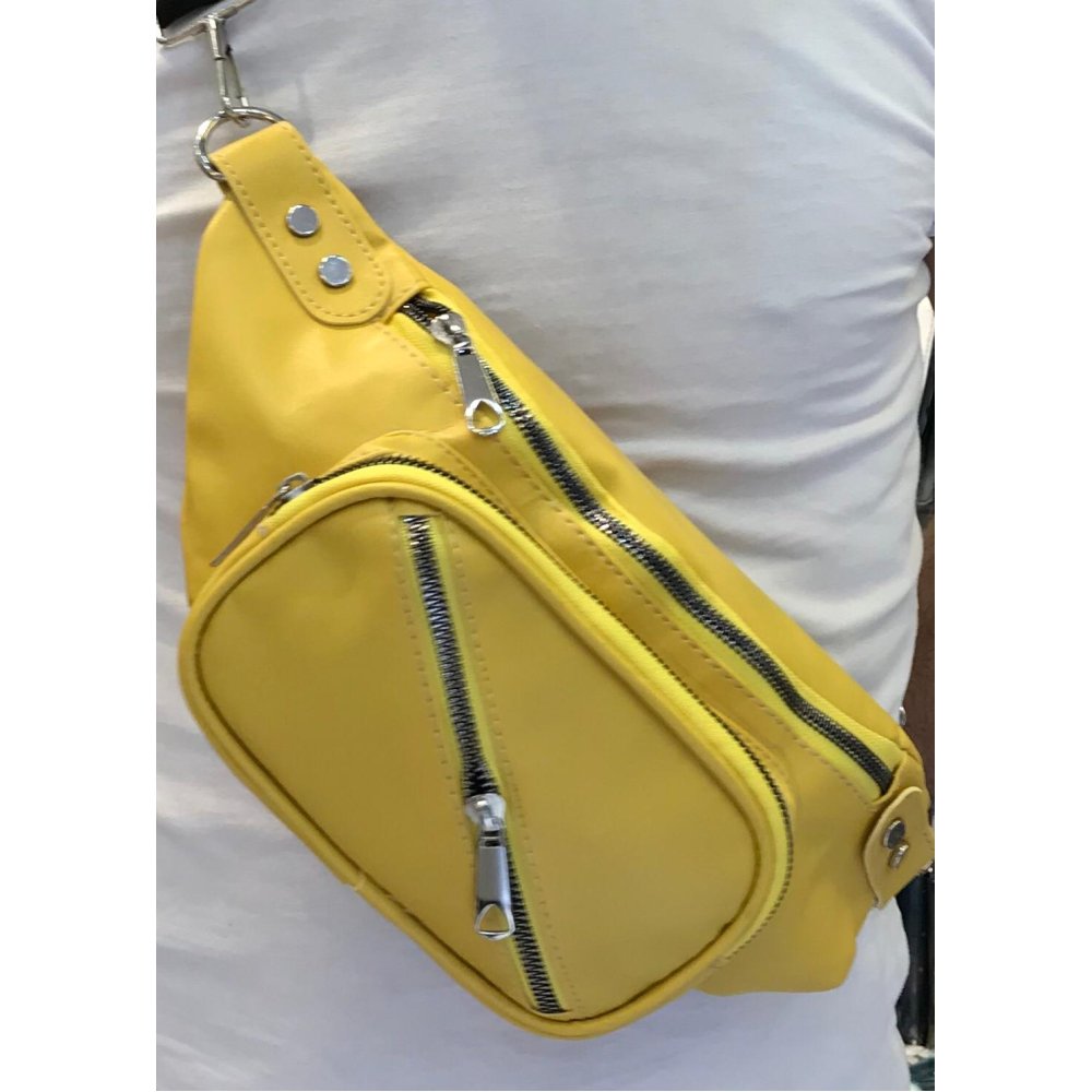 Toptan Çapraz Fermuarlı Bel Çantası