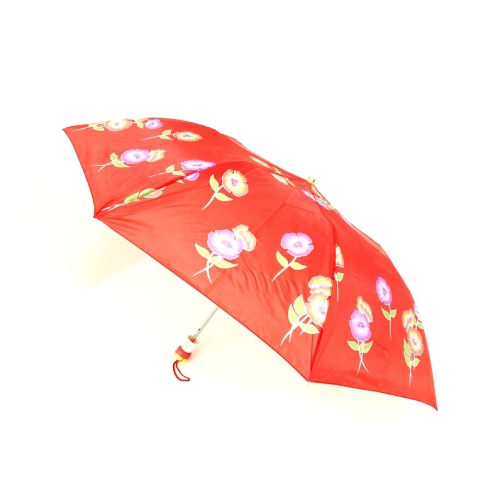 Toptan Çiçek Desenli Şemsiyeler