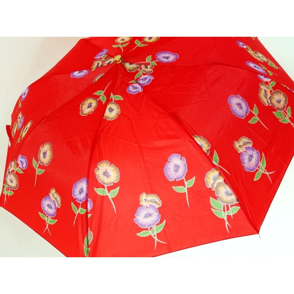 Toptan Çiçek Desenli Şemsiyeler