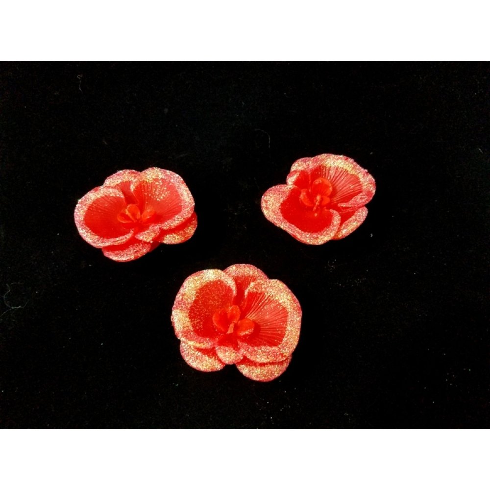 Toptan Çiçek Şeklinde Mum 3 lü