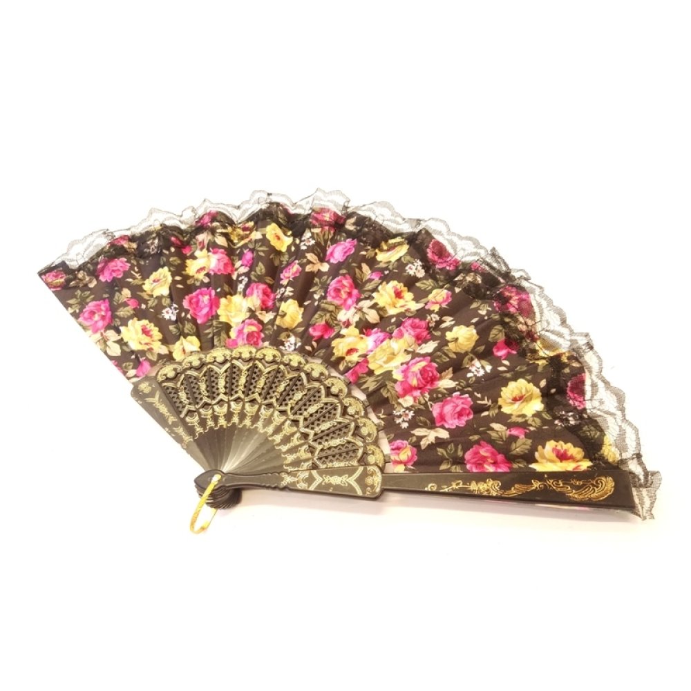 Toptan Çiçekli Kına Yelpazesi