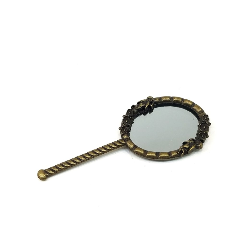 Toptan Çiçekli Nikah Şekeri Aynası