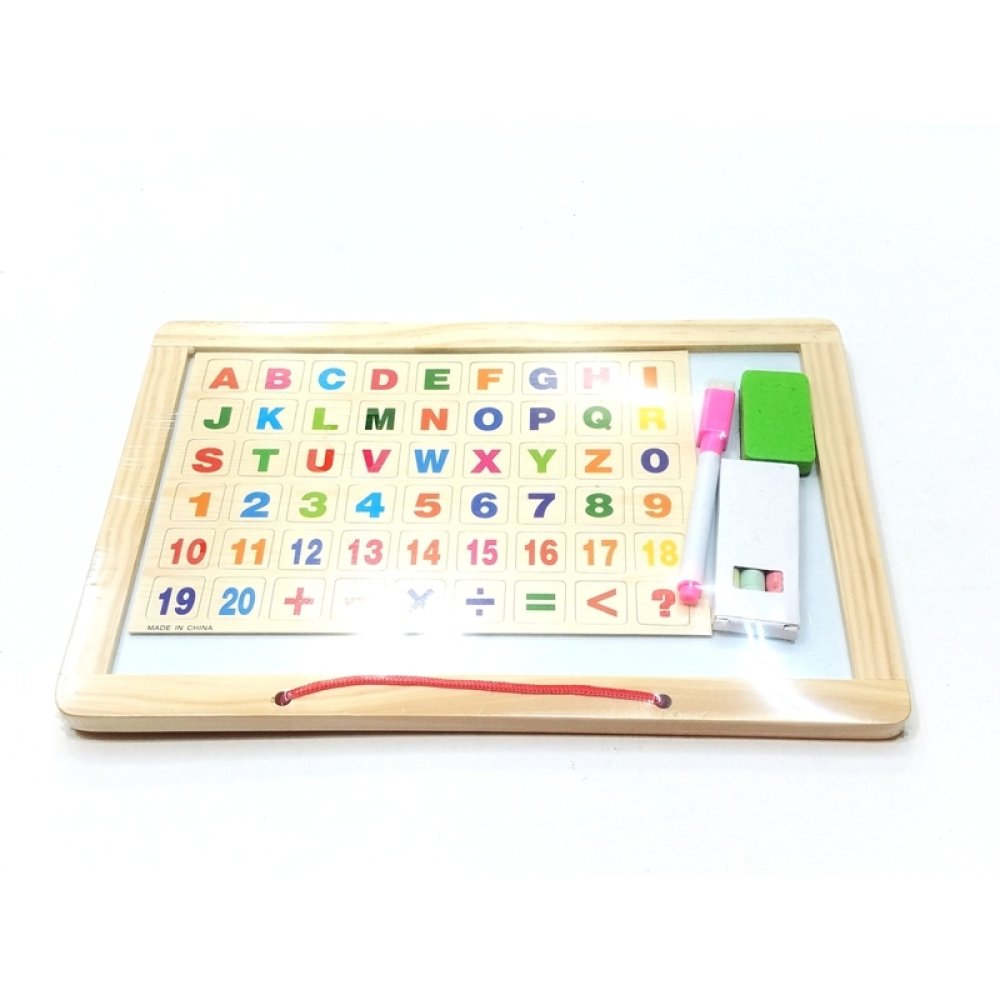 Toptan Çift Taraflı Ahşap Yazı Tahtası