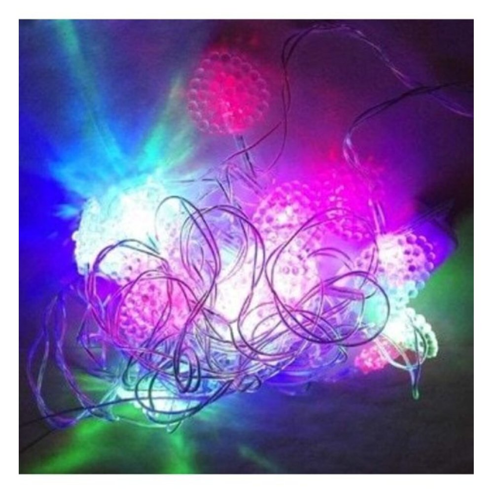 Toptan Çilek Figürlü Pilli Led Işık 2 Metre