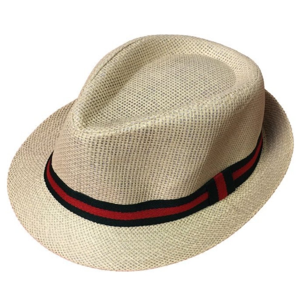 Toptan Çizgili Erkek Fötr Şapka Kombinleri 4