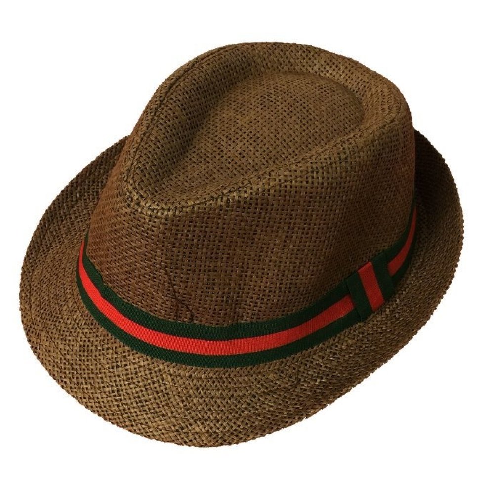 Toptan Çizgili Erkek Fötr Şapka Kombinleri 4