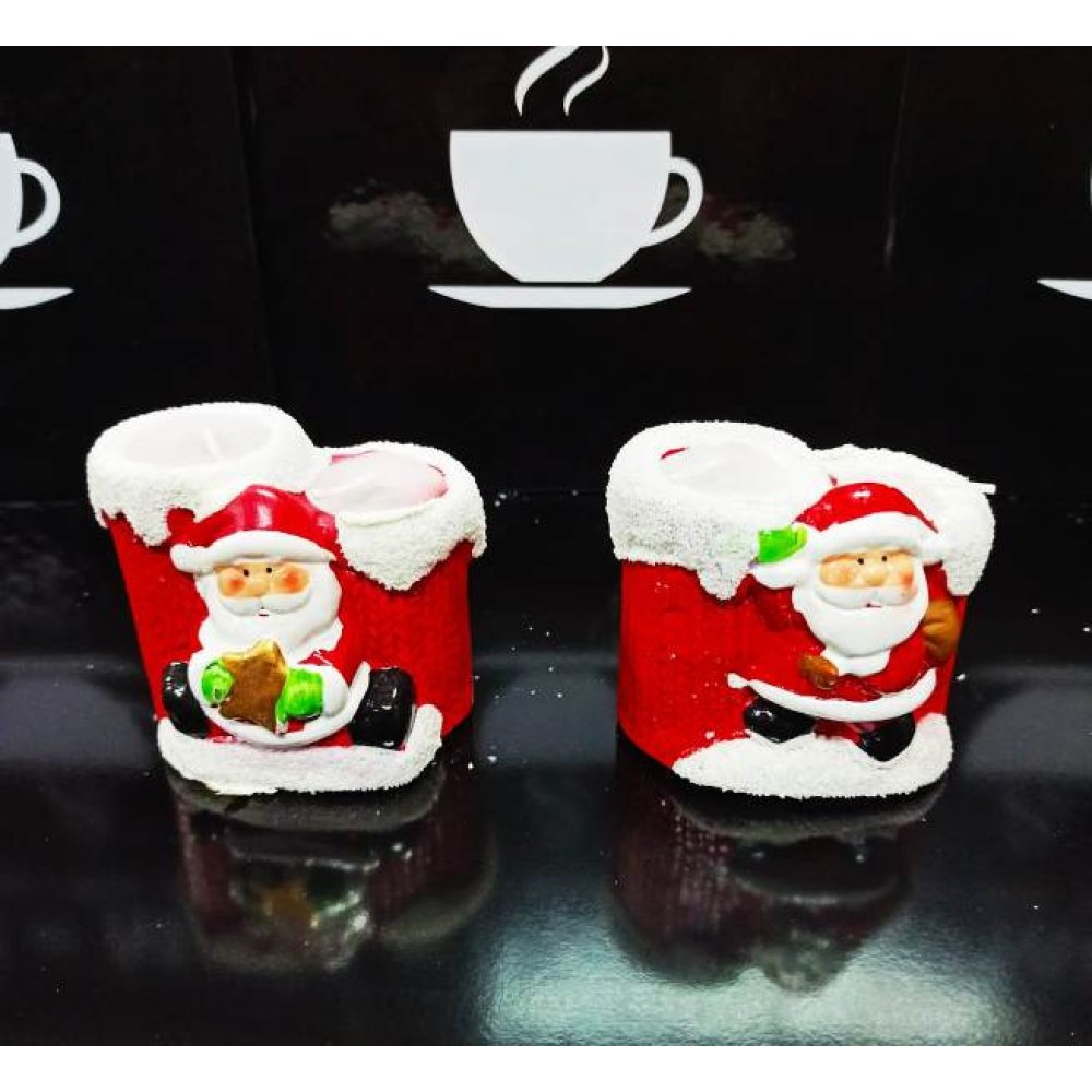 Toptan Dekoratif Yılbaşı Mumlukları