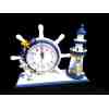 Toptan Deniz Fenerli Dümen Şeklinde Masa Üstü Saat