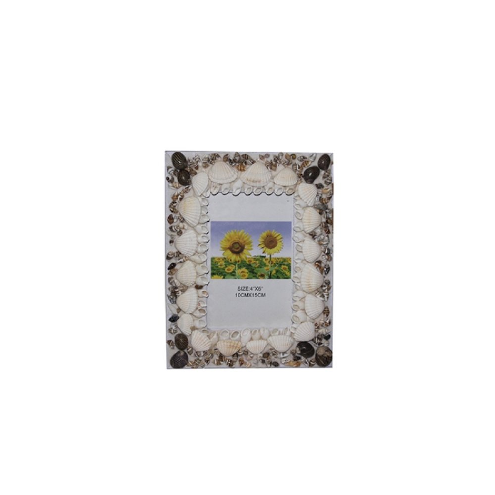 Toptan Deniz Kabuklu Hediyelik Resim Çerçevesi