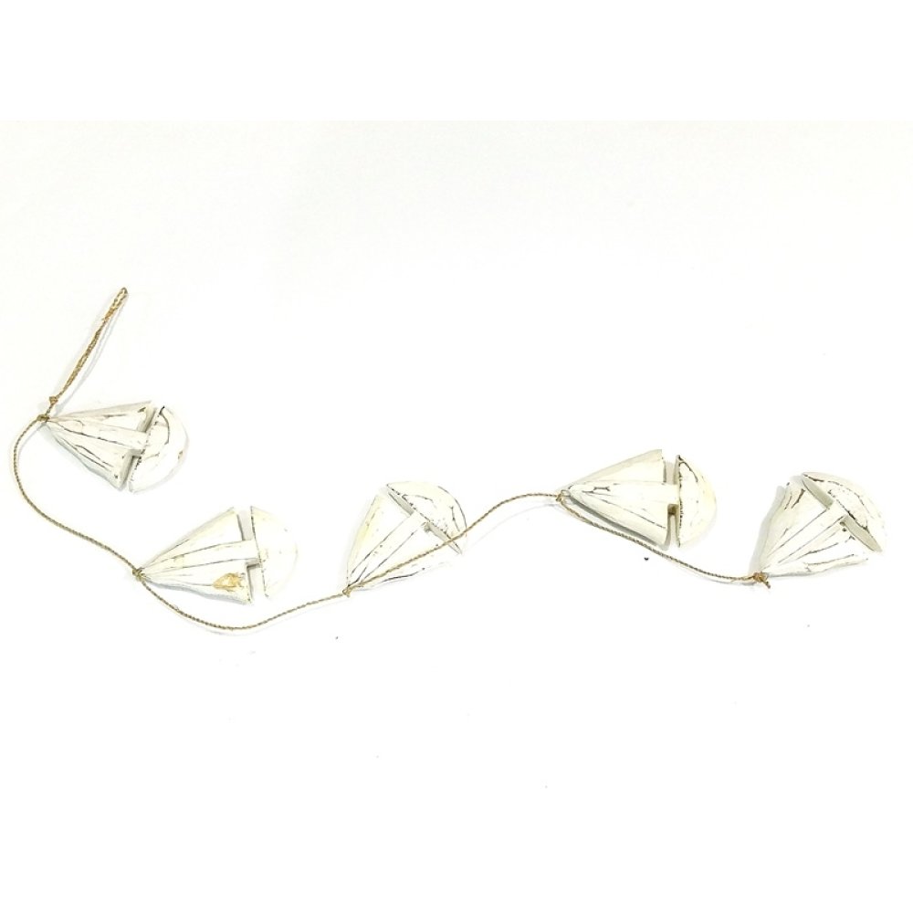 Toptan Denizci Hediyelik Eşya Ahşap Yelkenli Asma Süs