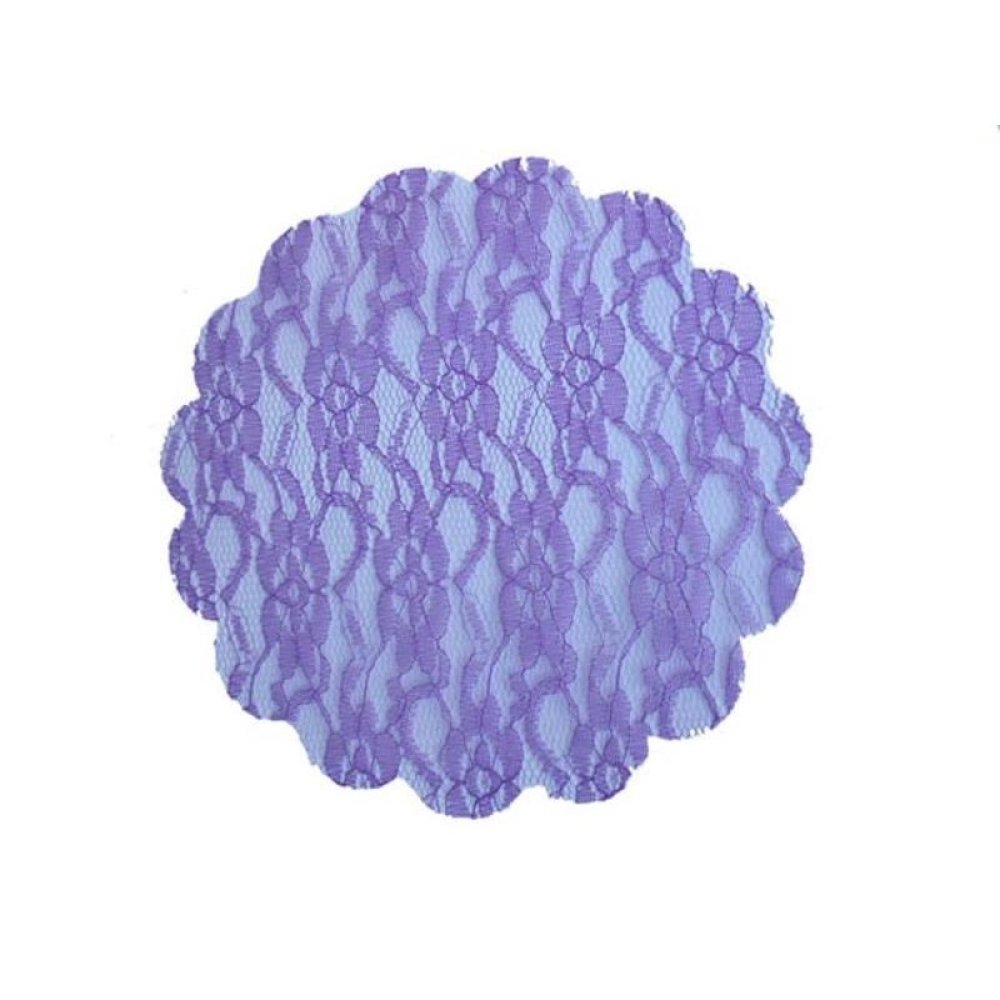 Toptan Desenli Dantel Organze Tül 22 cm 100 adet