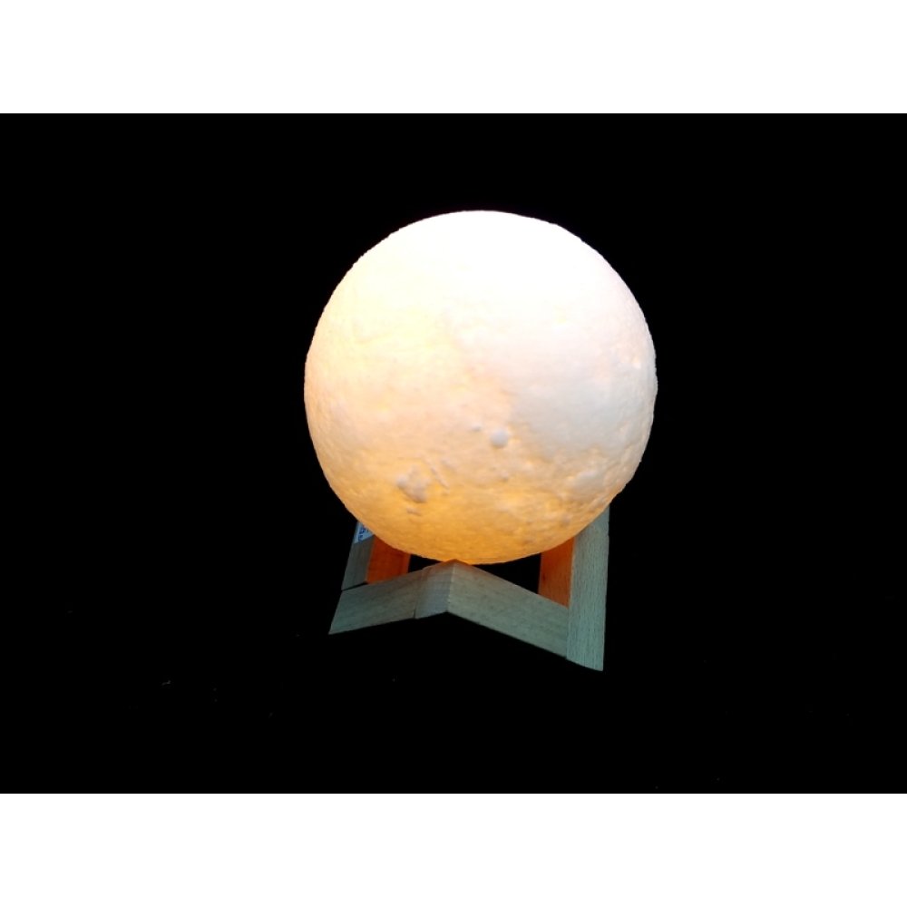 Toptan Dokunmatik Renk Değiştiren Şarjlı Ay Lamba