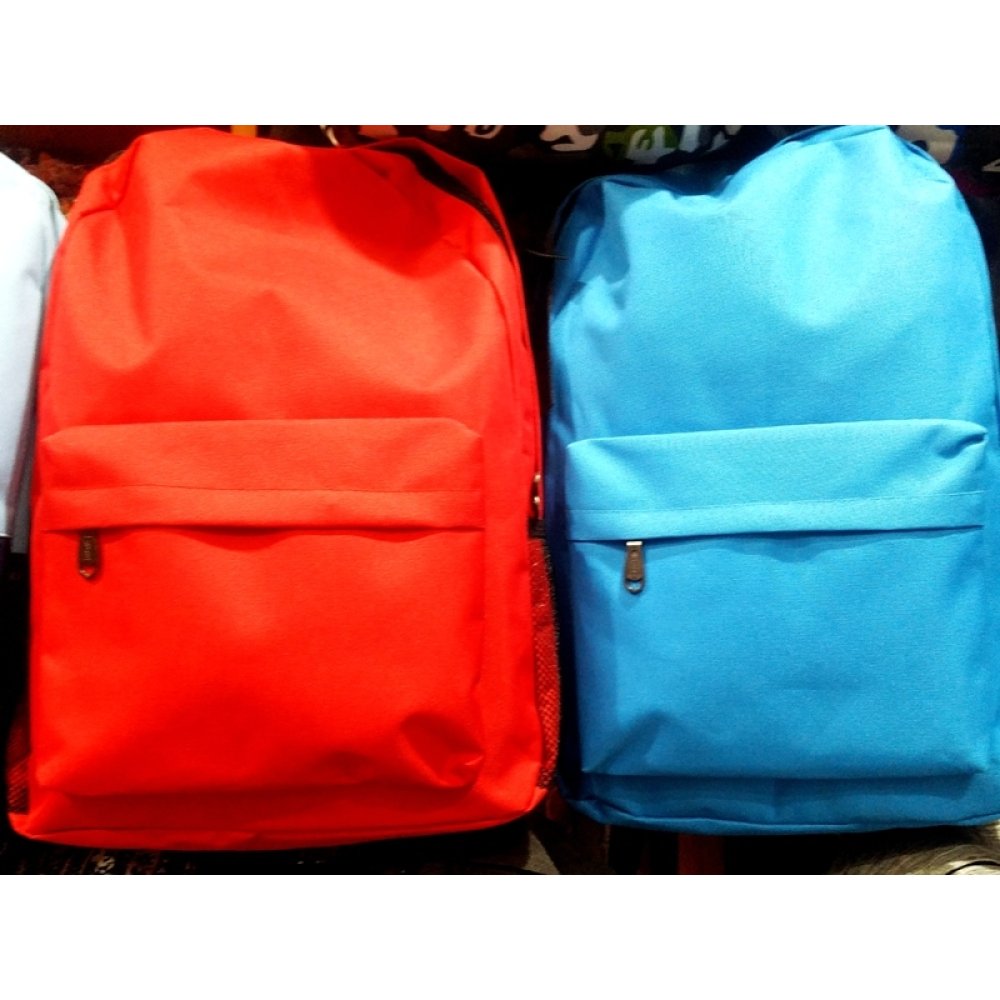 Toptan Düz Renk Sırt Çantası