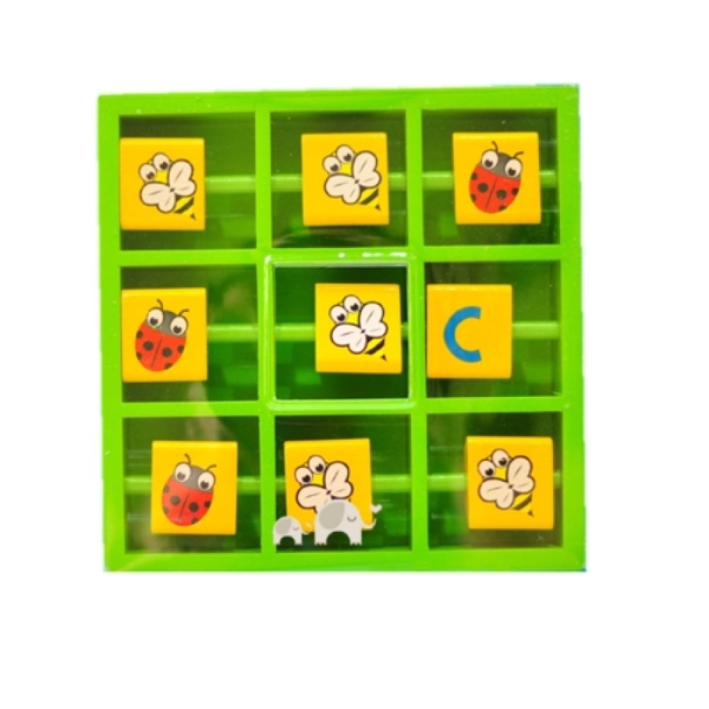 Toptan Eğitici Ahşap Oyuncaklar Tik Tak Toe Çevirmeli 3 Taş Oyunu