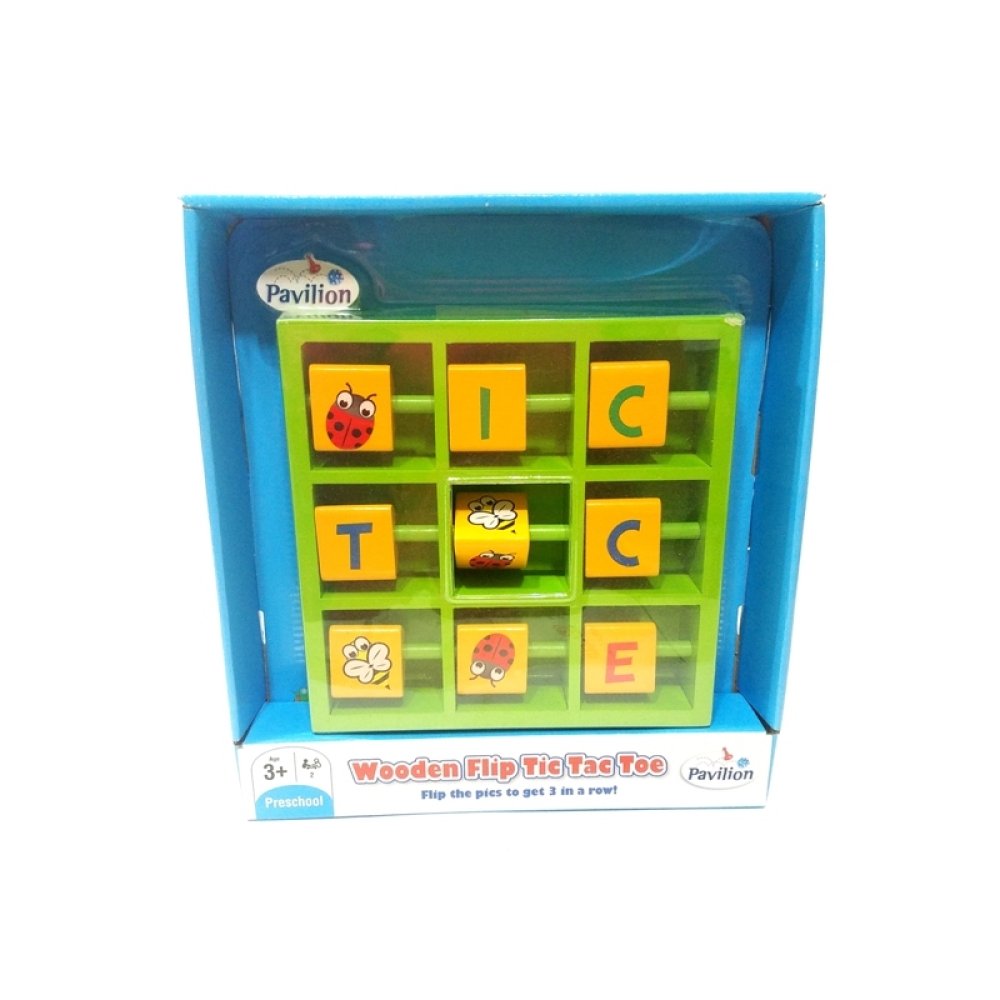 Toptan Eğitici Ahşap Oyuncaklar Tik Tak Toe Çevirmeli 3 Taş Oyunu