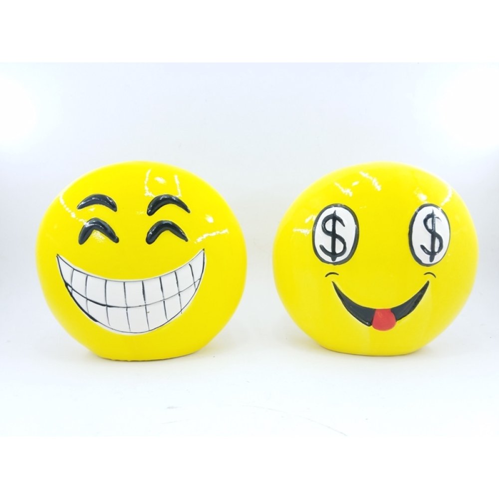 Toptan Emoji Gülen Yüz Kumbara