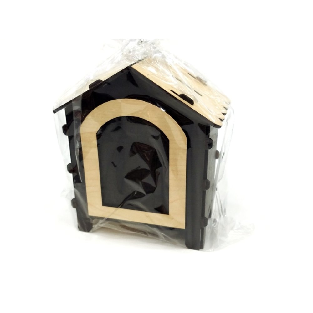 Toptan Ev Şeklinde Ahşap Kumbara Modelleri