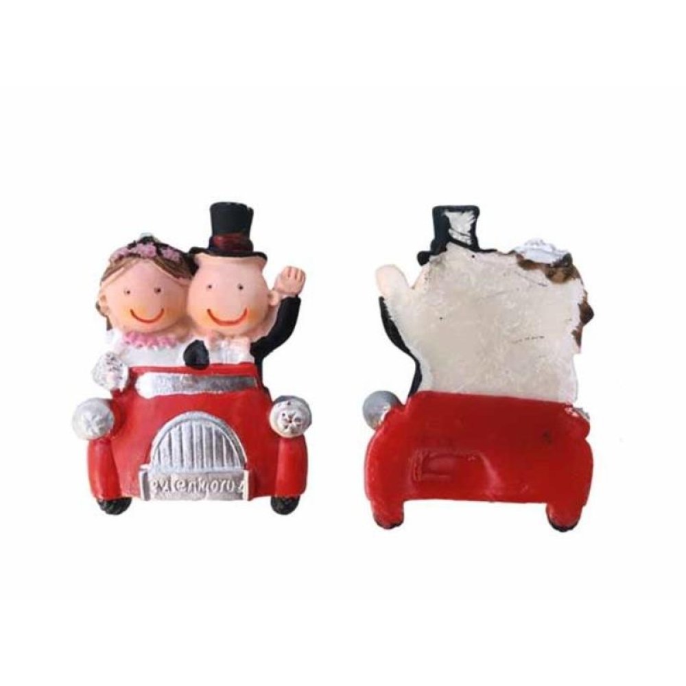 Toptan Evleniyoruz Yazılı Vosvos Arabada Gelin Damat Biblo