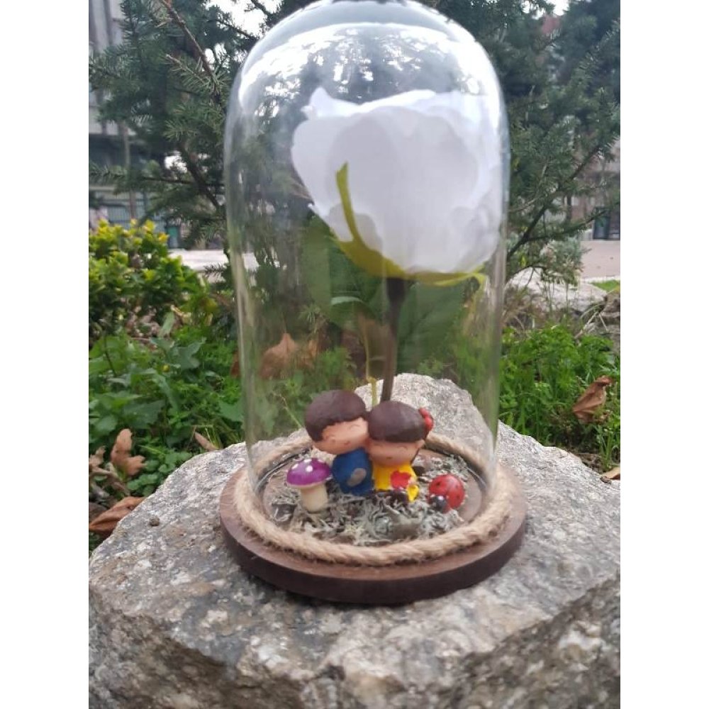 Toptan Fanus İçinde Sevgili Biblosu