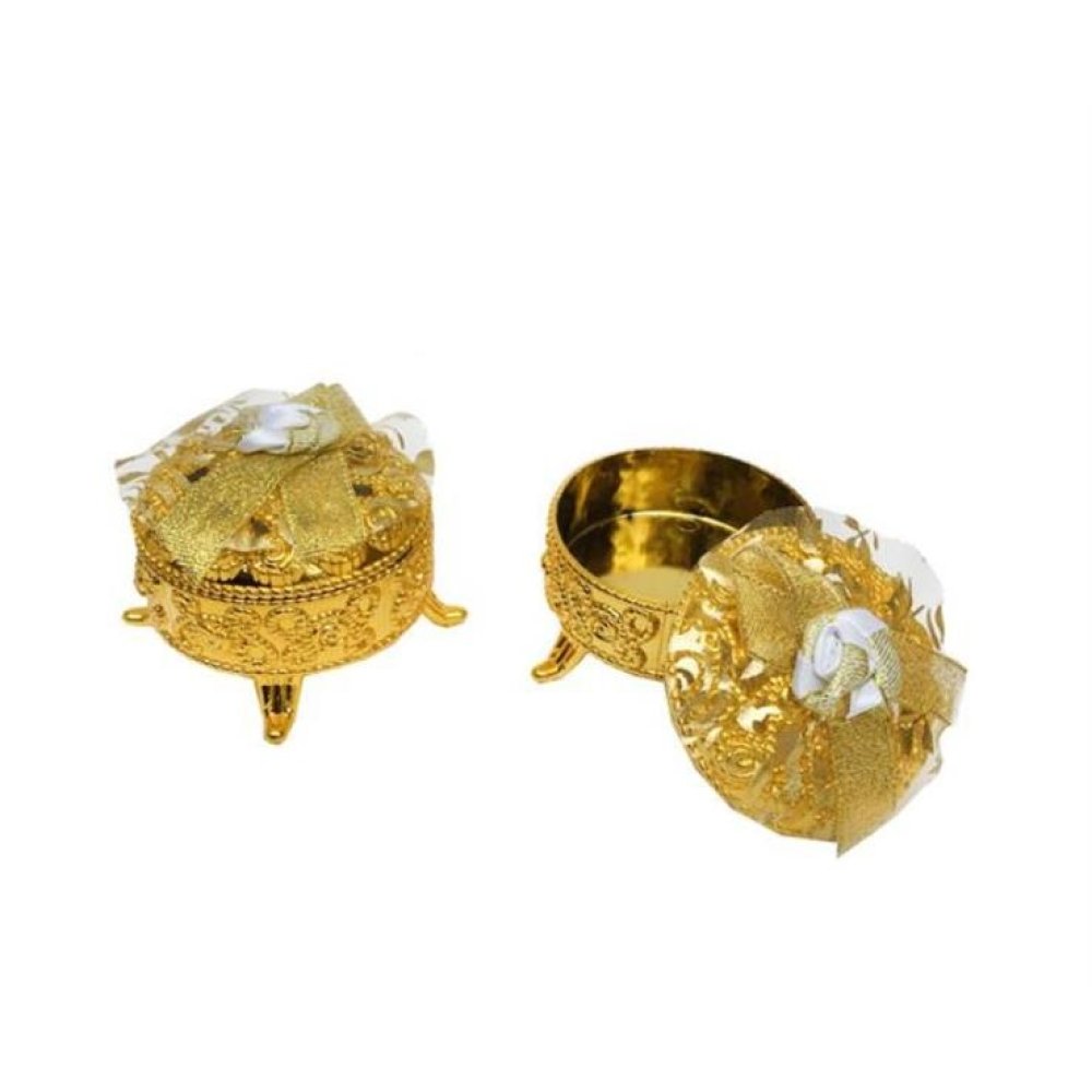 Toptan Güllü Ayaklı Sehpa Lokumluk Çerezlik Kutu