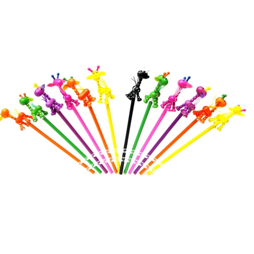 Toptan Hayvan Figürlü Kurşun Kalem