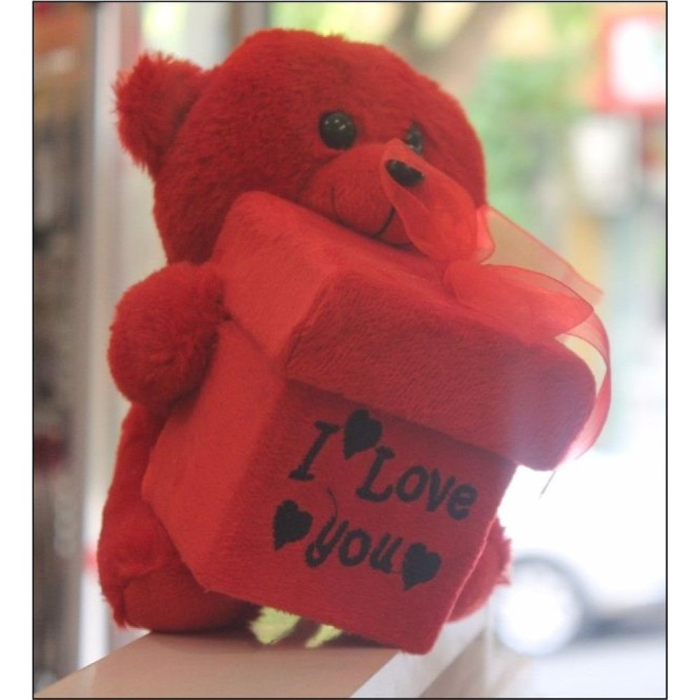 Toptan Hediye Kutusu Tutan Peluş Ayı