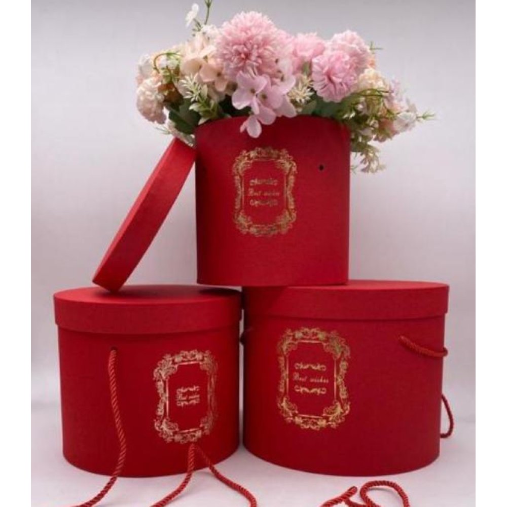 Toptan Hediyelik 3'lü Çiçek Kutusu