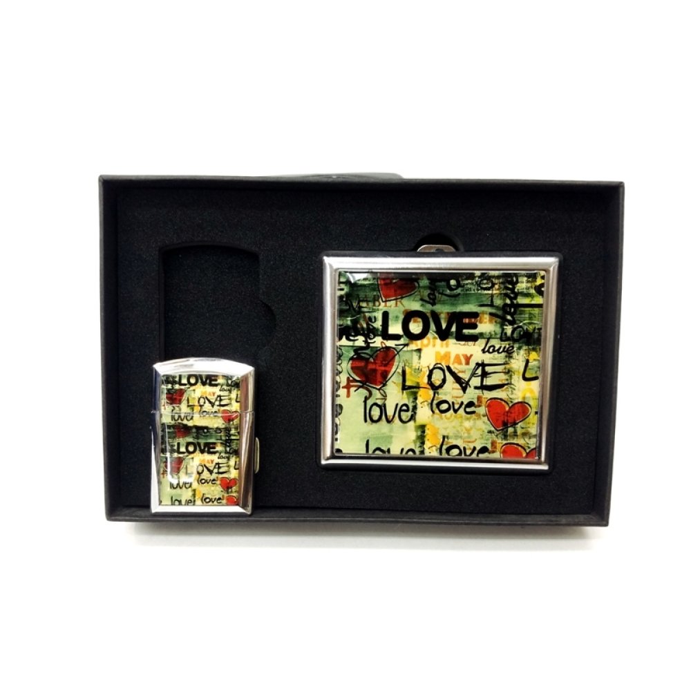 Toptan Hediyelik Çakmak Tabaka Set