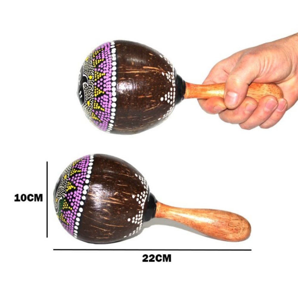 Toptan Hindistan Cevizi Marakas Müzik Aleti