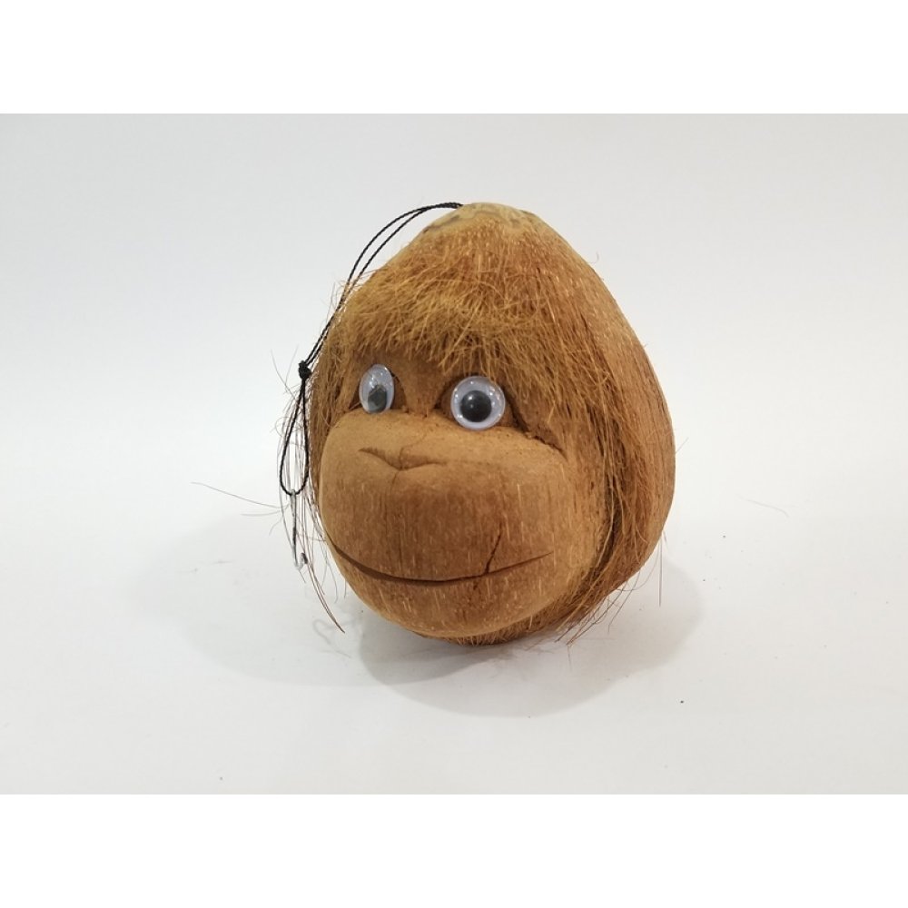 Toptan Hindistan Cevizinden Maymun Duvar Süsü