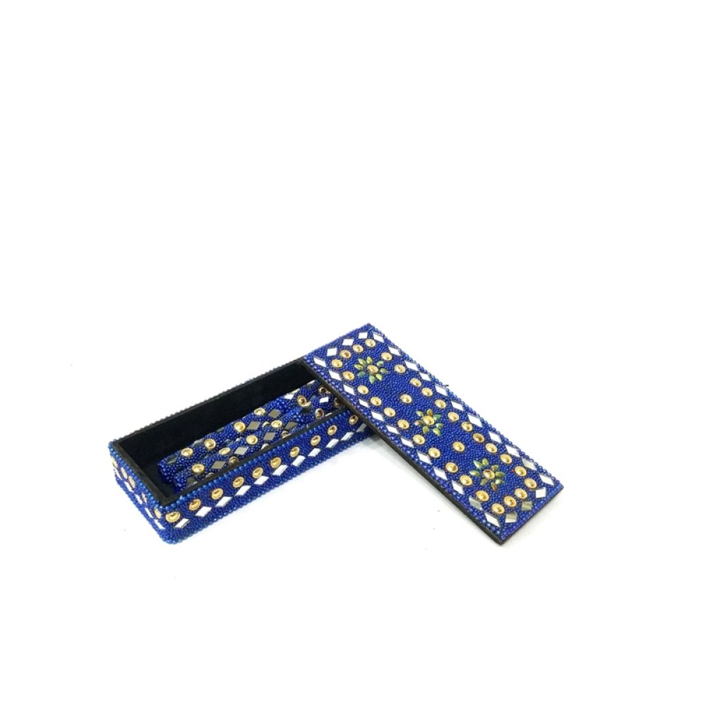 Toptan Hint İşi Aynalı Kutu Kalemlik