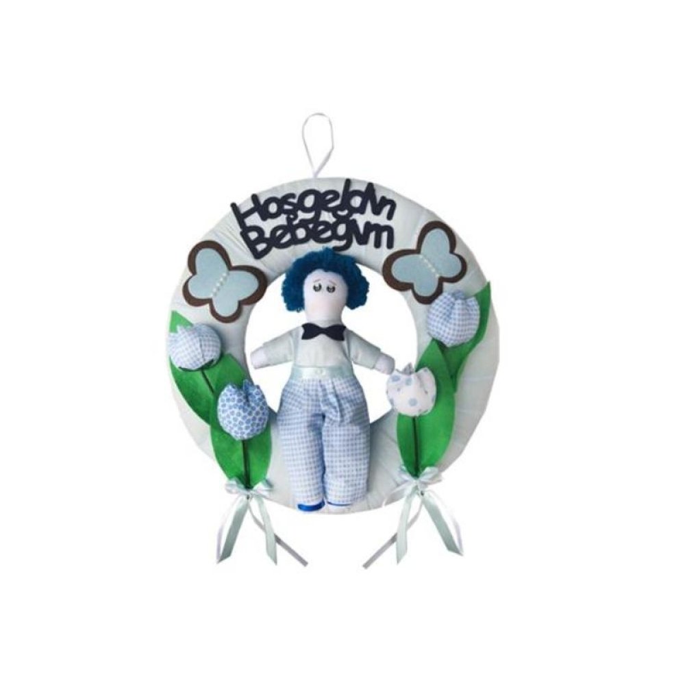 Toptan Hoşgeldin Bebek Kapı Süsü