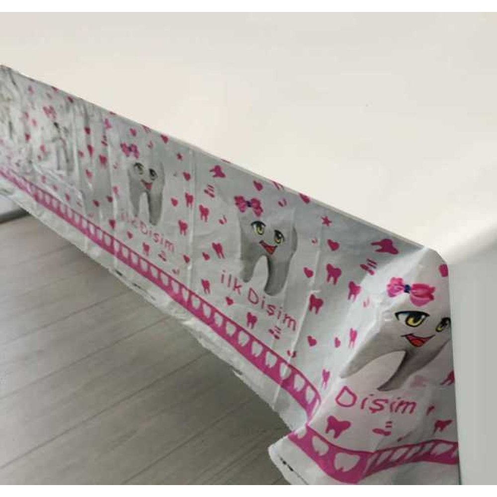 Toptan İlk Dişim Temalı Parti Masa Örtüsü