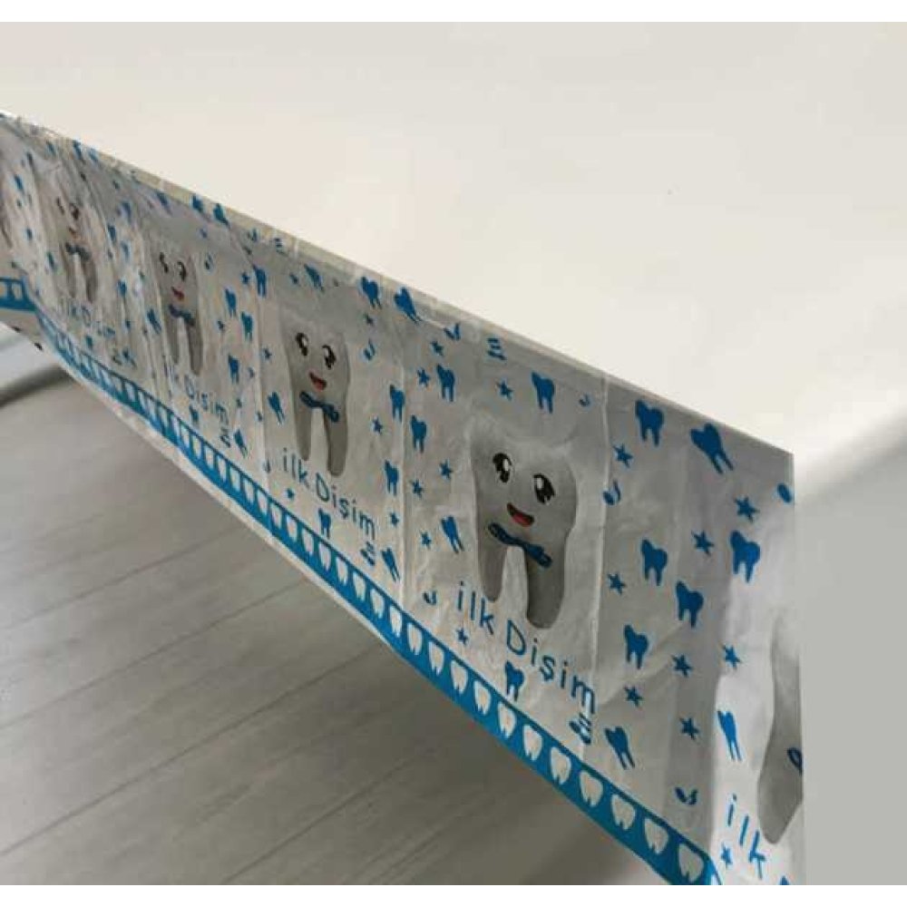 Toptan İlk Dişim Temalı Parti Masa Örtüsü