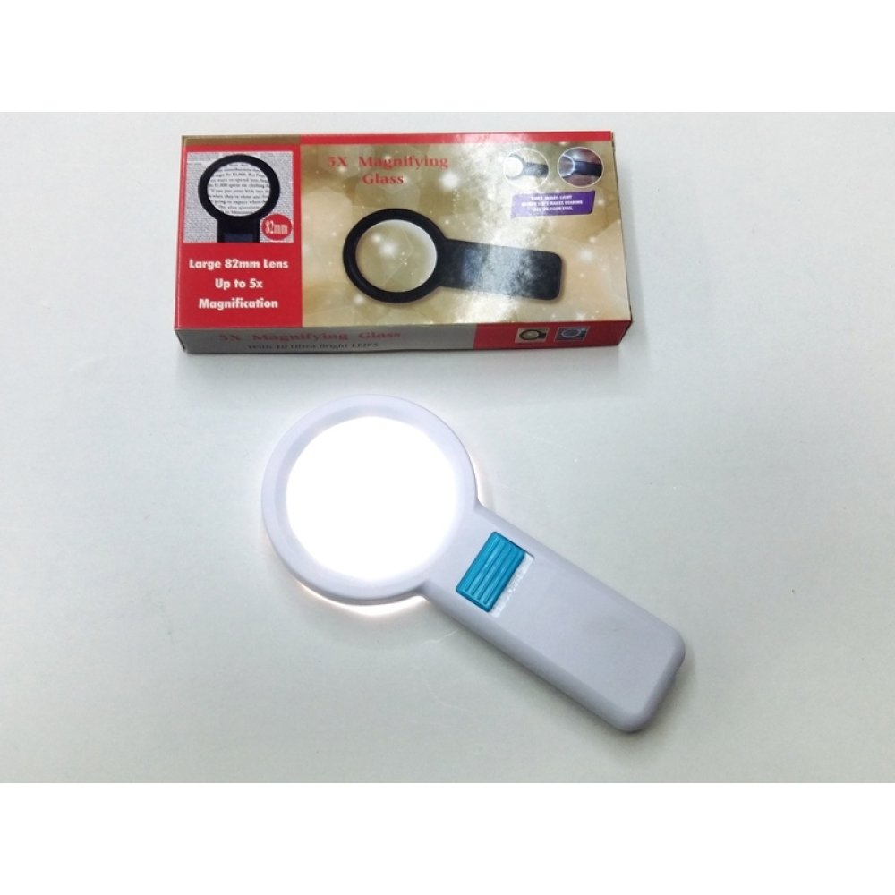 Toptan Işıklı 5x Büyüteç