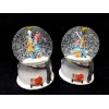 Toptan Işıklı Kar Küresi Müzik Kutusu Püskürtmeli